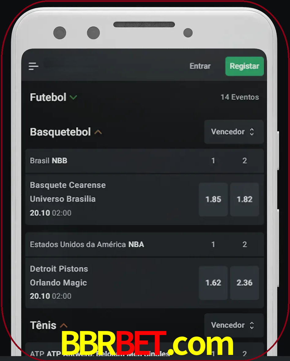 Aposte e assista aos esportes em formato ao vivo.