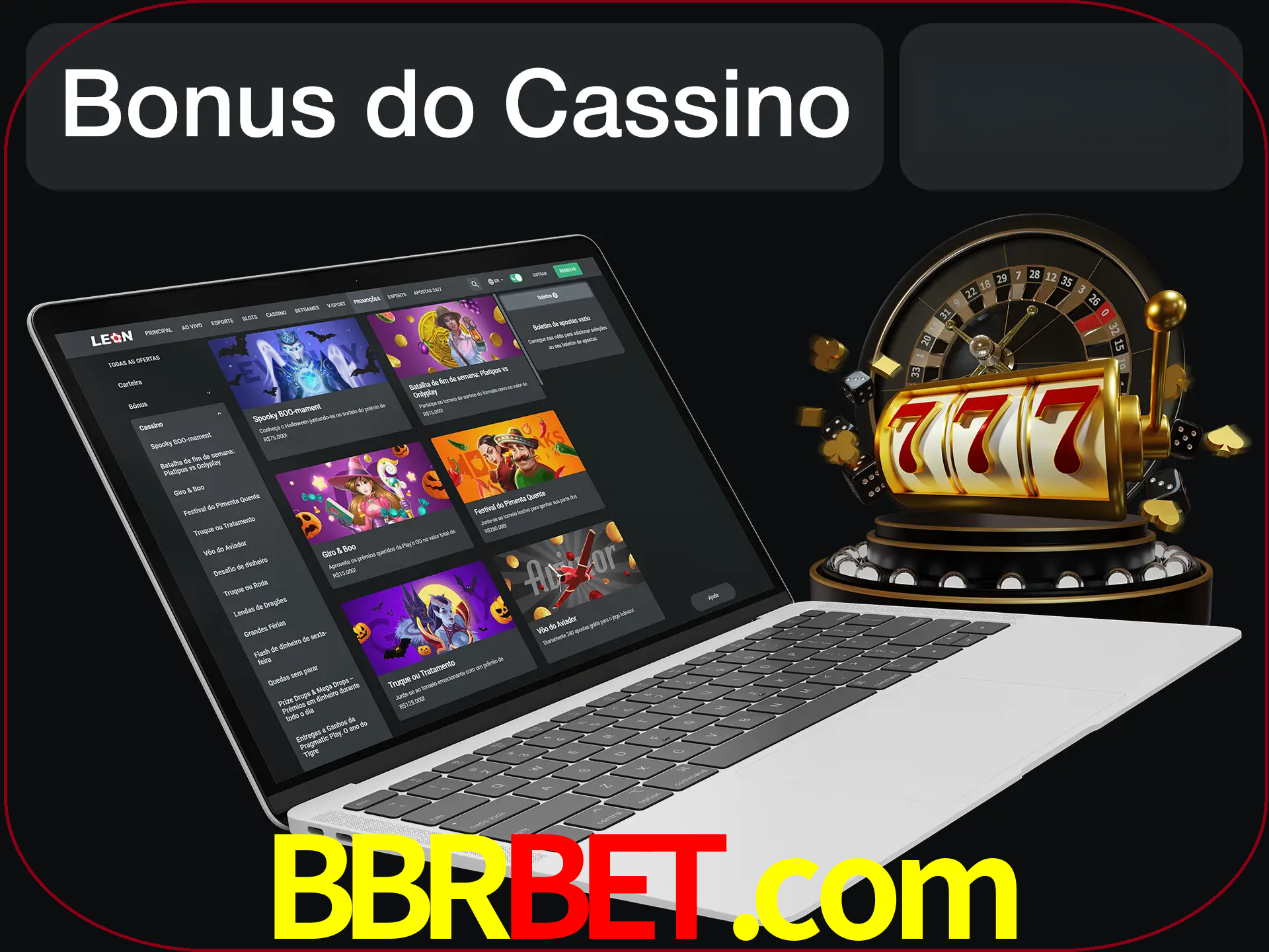 Use o bônus do cassino para começar melhor.