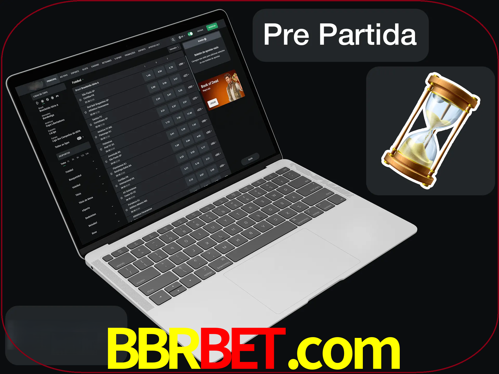 Fazer apostas em partidas futuras.